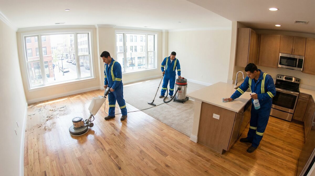 Почистване на обекти след ремонт